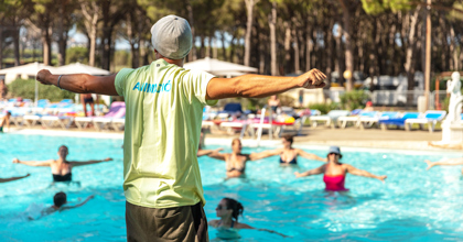 Service animations au camping Neptuno à Pals