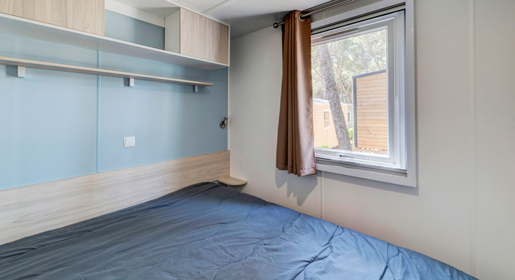 Chambre double au camping Neptuno sur la Costa Brava