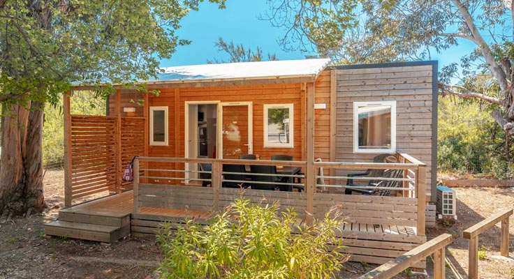 Mobil-home Premium au camping Neptuno en Espagne