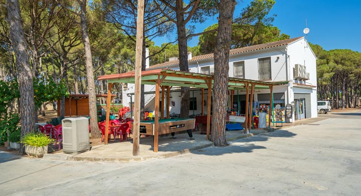 Bar snack camping Neptuno à Pals