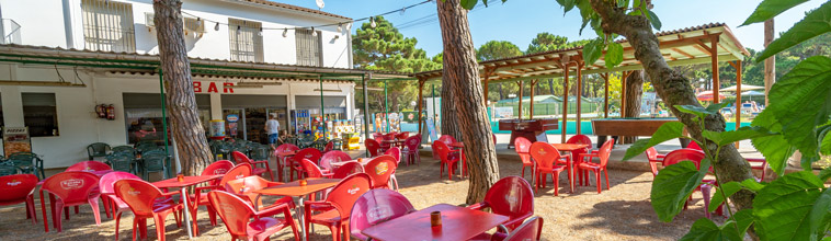 Services au camping Neptuno sur la Costa Brave à Pals