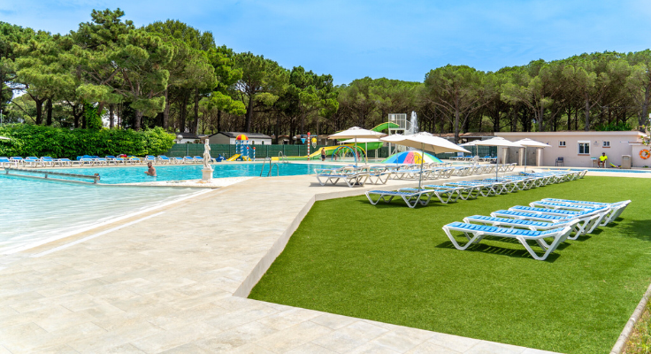 Le Neptuno, camping, espace détente, espace aqua