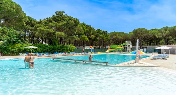 Camping le Neptuno, espace aquatique, piscines